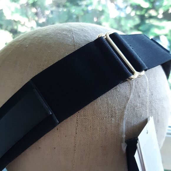 NWT H&M Waist Belt Chainlink Faux Suede  - Picture 5 of 6